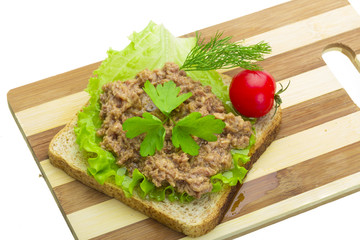 Sandwich with Tuna