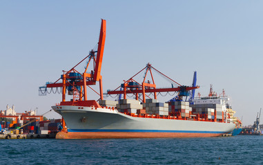 Fototapeta premium Container Ship