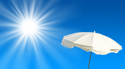 Parasol et soleil