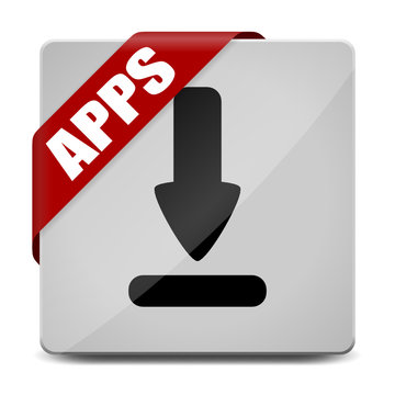 button eckig download-pfeil apps I