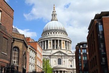 Fototapeta na wymiar London katedra - Saint Paul