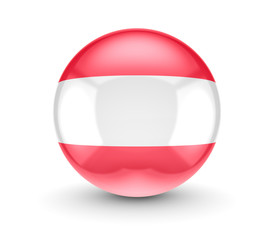 Austrian flag icon.