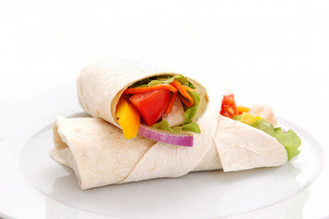 wrapped sandwich