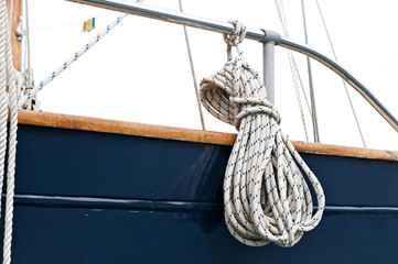 corda nautica barca a vela © ueuaphoto
