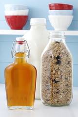 Delicious healthy breakfast