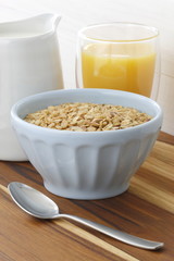 Delicious healthy breakfast