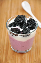 Brombeer Joghurt