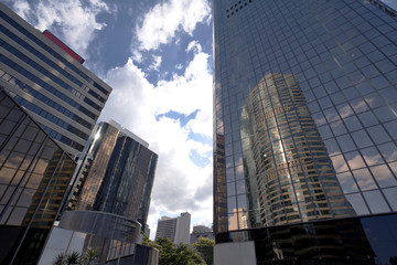 Naklejka premium Brisbane city