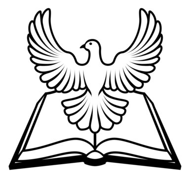 recommend clip art: Bible Holy Spirit Concept
