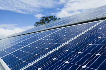 Solar panel installation