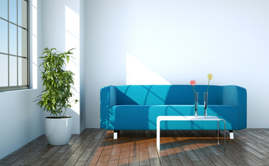 modernes Sofa - obrazy, fototapety, plakaty