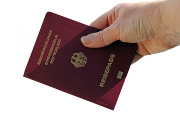 Ein deutscher Reisepass