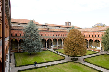 Milano Universita statale interno