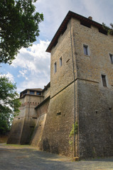 Fototapeta na wymiar Castle of Feline. Emilia-Romania. Włochy.
