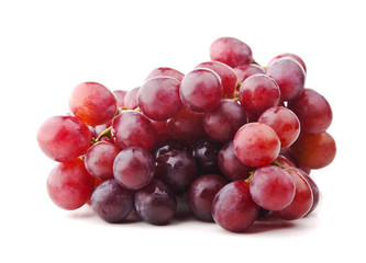 fresh grapes isolated