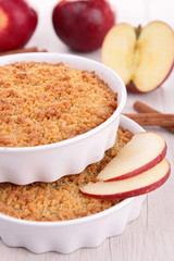 apple crumble