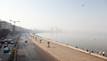 Carretera en Bombay - obrazy, fototapety, plakaty
