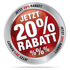Jetzt 20 % Rabatt