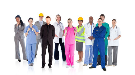 Fototapeta premium Different careers