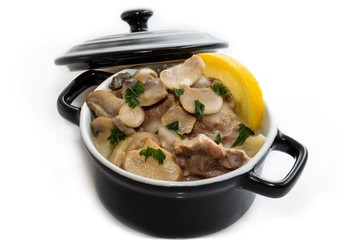 Blanquette de veau.
