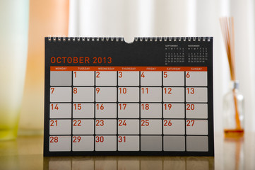 october 2013 calendar