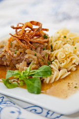 Zwiebelrostbraten