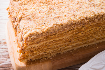  layered caramel cake