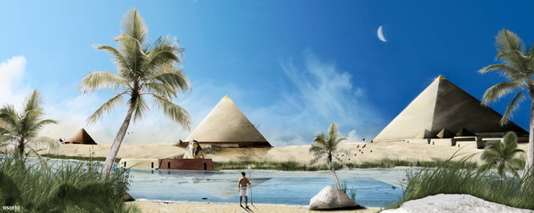 Egypt and pyramids