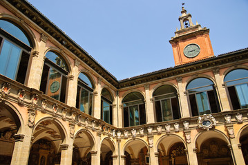 Ancient University of Bologna - main courtyard © mbonaparte