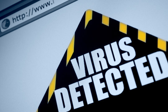 Virus Detected - Powered by Adobe