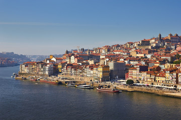 Fototapeta na wymiar Panorama portu