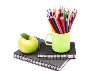 School and office stationary. Back to school concept