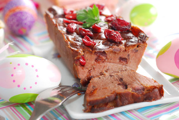 goose pate with cranberries