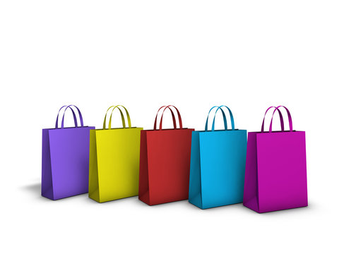 Colourful Shopping Bags