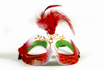 Bunte Maske