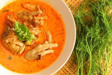 curry with chicken