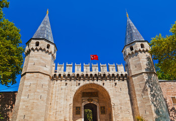 Fototapeta premium Topkapi Palace at Istanbul Turkey