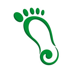 foot stylized logo - 49668662