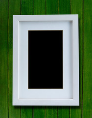 White picture frame