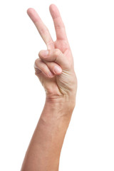 Victory sign