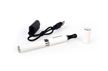 sigaretta elettronica bianco + USB
