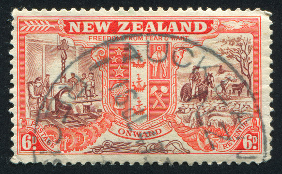 New Zealand Coat Of Arms