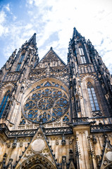 Saint Vitus Cathedral facade