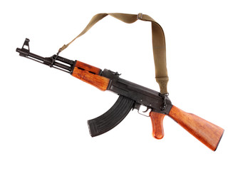 The assault rifle traditional weapon for terrorist guerrilla.