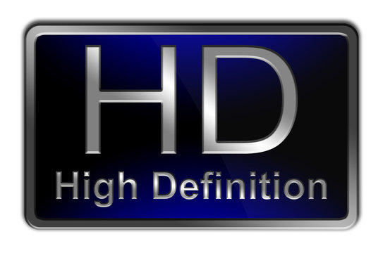 High Definition Display Icon