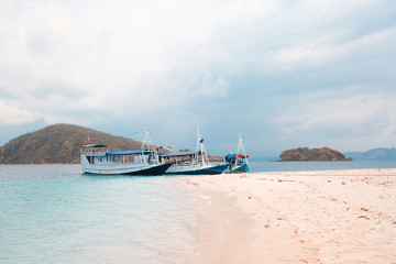 local fishing boat. Indonesia