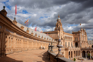 Plaza de Espana in Seville