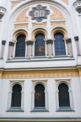 Fototapeta na wymiar Synagoga Spagnola, Praga