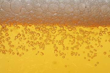 Beer foam macro