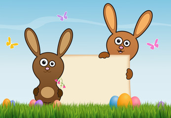 Cute Easter Bunnies